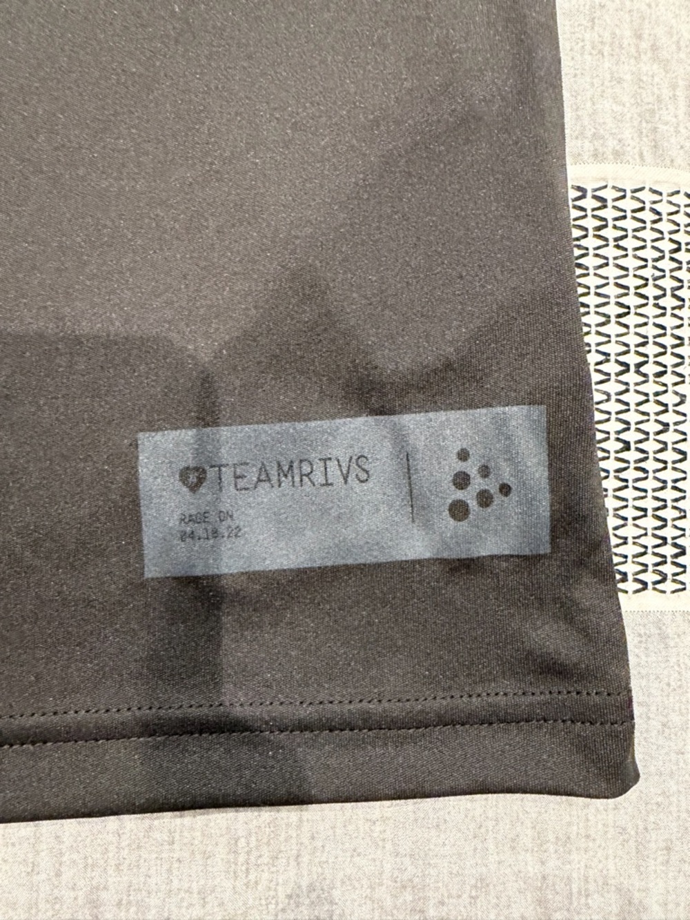 Craft NWOT Team Rivs Boston Graphic Crew Neck T-Shirt - Black SZ M - Picture 4 of 8